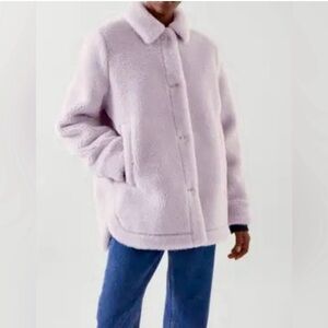 COS 💜 Fur PinkBear Jacket